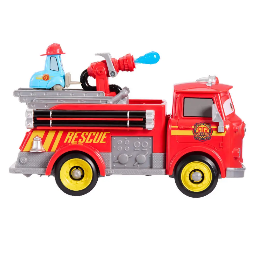 Bild: 194735300327 | Disney Pixar Cars Feuerwehrauto Red &amp; Guido | Offene Verpackung | 2025