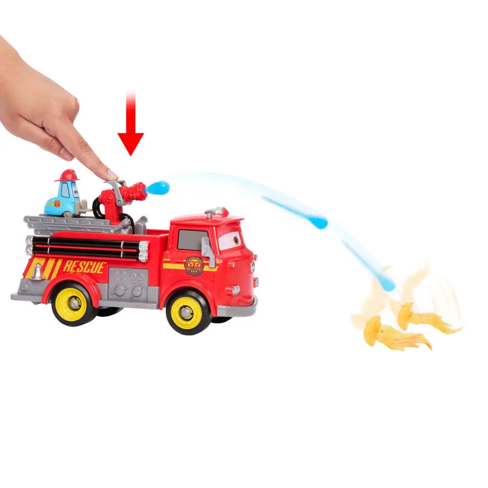 Bild: 194735300327 | Disney Pixar Cars Feuerwehrauto Red &amp; Guido | Offene Verpackung | 2025