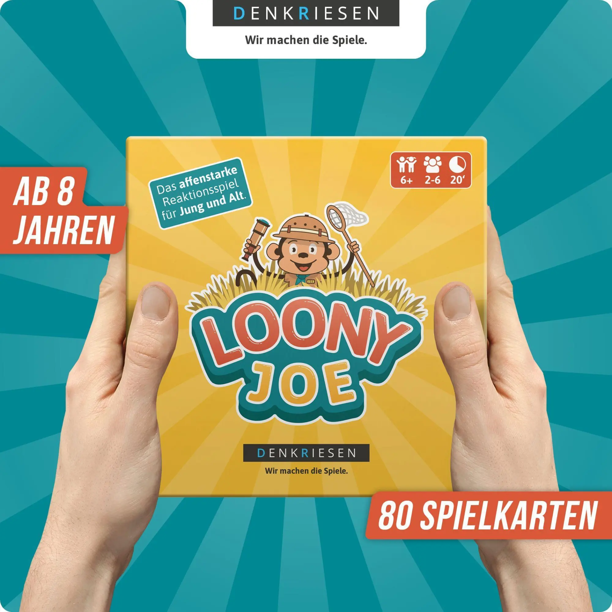 Bild: 4260528090327 | LOONY JOE - Das affenstarke Reaktionsspiel für jung und alt | Spiel