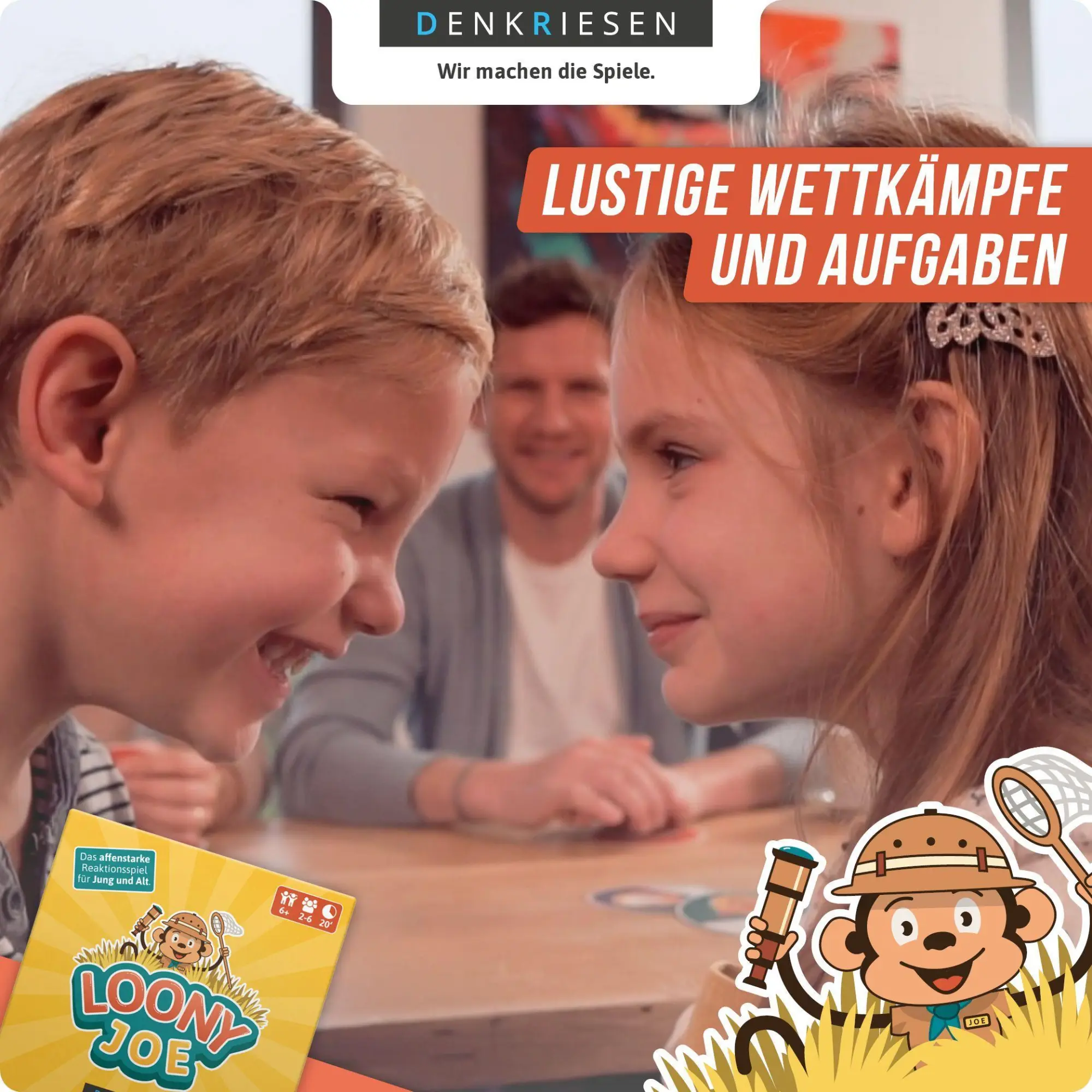 Bild: 4260528090327 | LOONY JOE - Das affenstarke Reaktionsspiel für jung und alt | Spiel