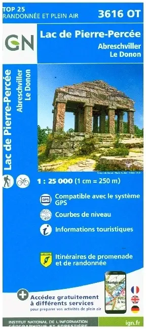 3616OT Lac de Pierre-Percée.Abreschwiller.Le Donon