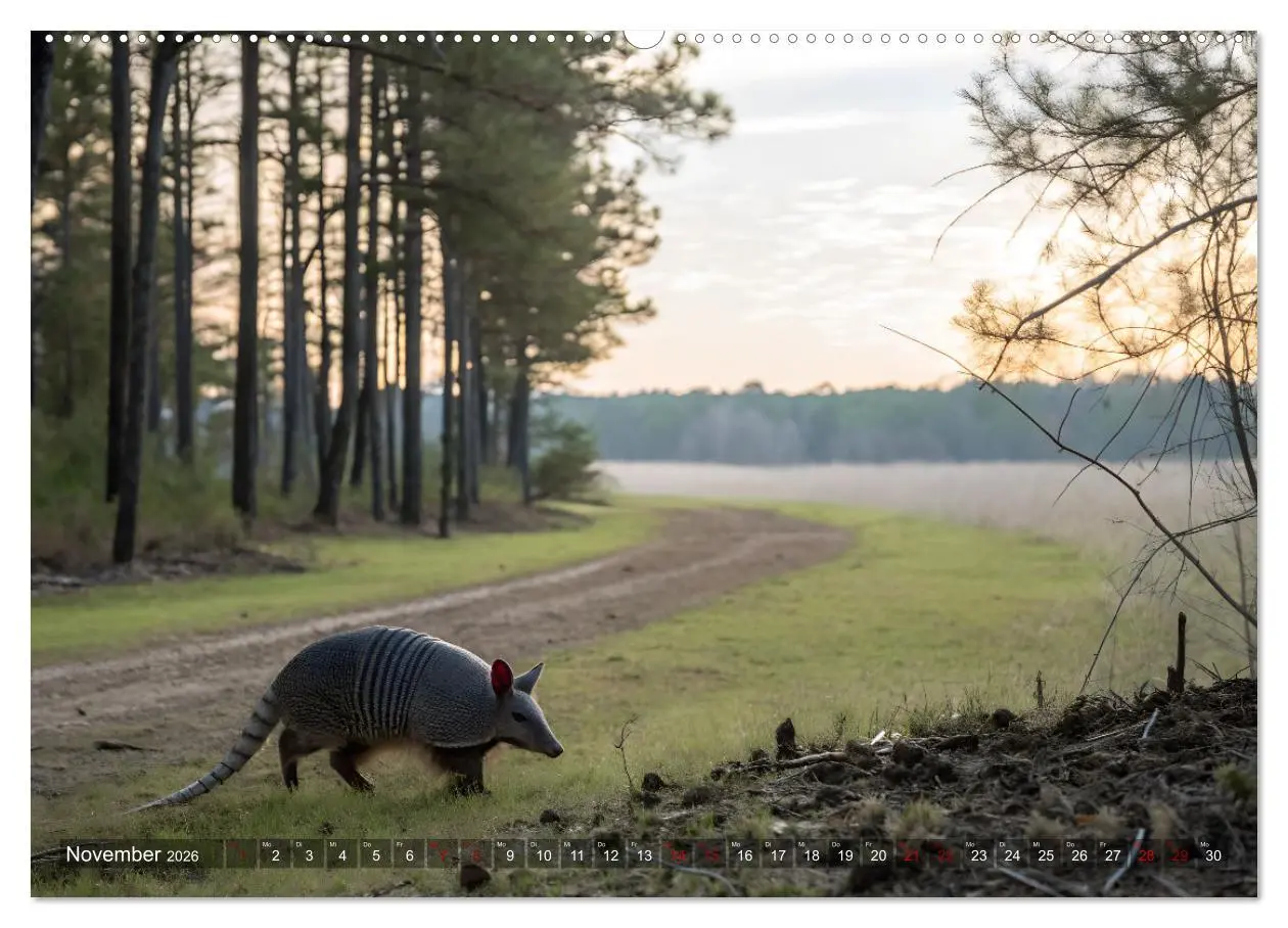Bild: 9783457250327 | Zootier des Jahres 2025 - Gürteltier (Wandkalender 2026 DIN A2...