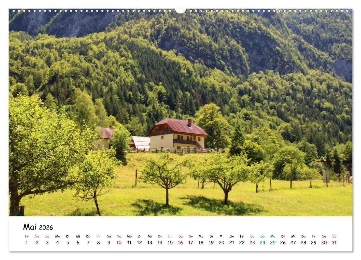 Bild: 9783457630327 | Slowenien - Triglav Nationalpark (Wandkalender 2026 DIN A2 quer),...