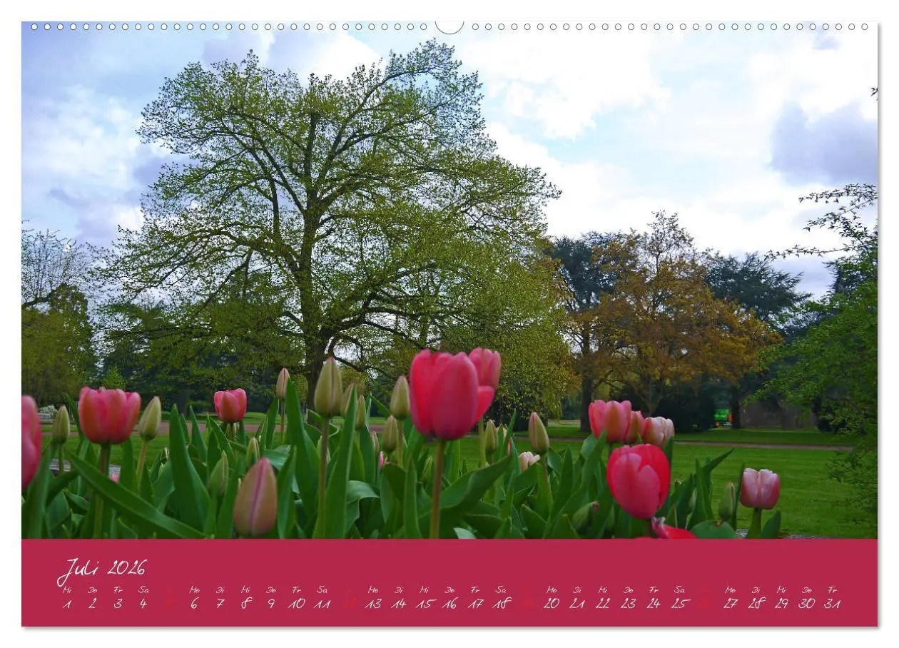 Bild: 9783457700327 | Düsseldorfer Nordpark (hochwertiger Premium Wandkalender 2026 DIN...