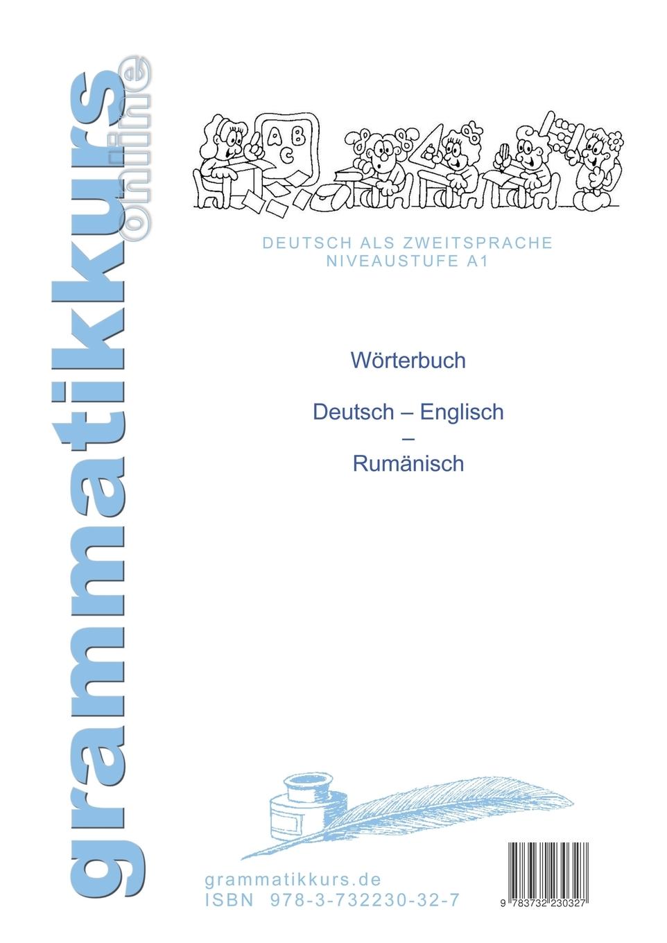 Rückseite: 9783732230327 | Wörterbuch Deutsch - Englisch - Rumänisch A1 | Schachner | Taschenbuch