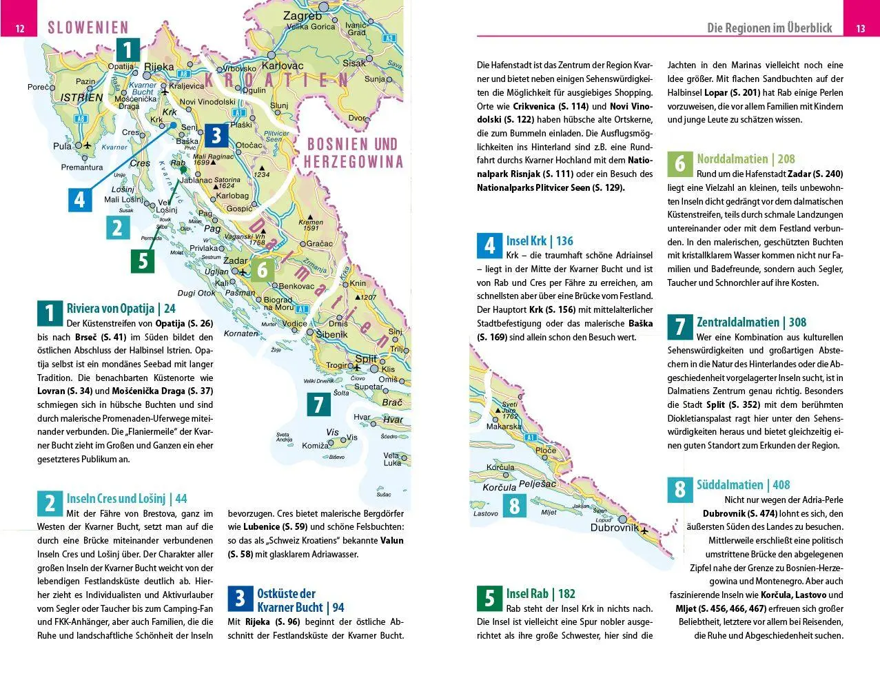 Bild: 9783831780327 | Reise Know-How Reiseführer Kroatien - Der Süden: Kvarner Bucht,...