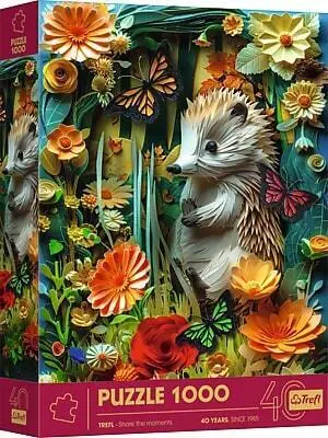 Bild: 5900511400427 | Puzzle Premium Plus 1000 Jubiläum - Igel | Spiel | Karton | 40042