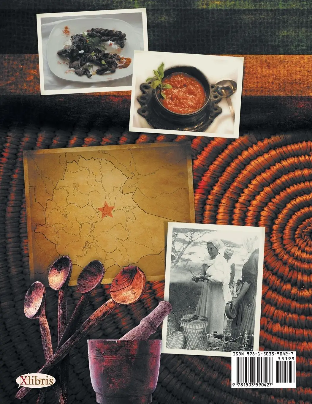 Rückseite: 9781503590427 | ETHIOPIAN COOKBOOK | PINNACLE OF TRADITIONAL CUISINE | Konjit Zewge