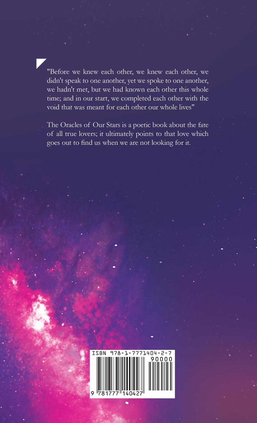 Rückseite: 9781777140427 | The Oracles of Our Stars | A Poetry Book | Serge Elie Seropian | Buch