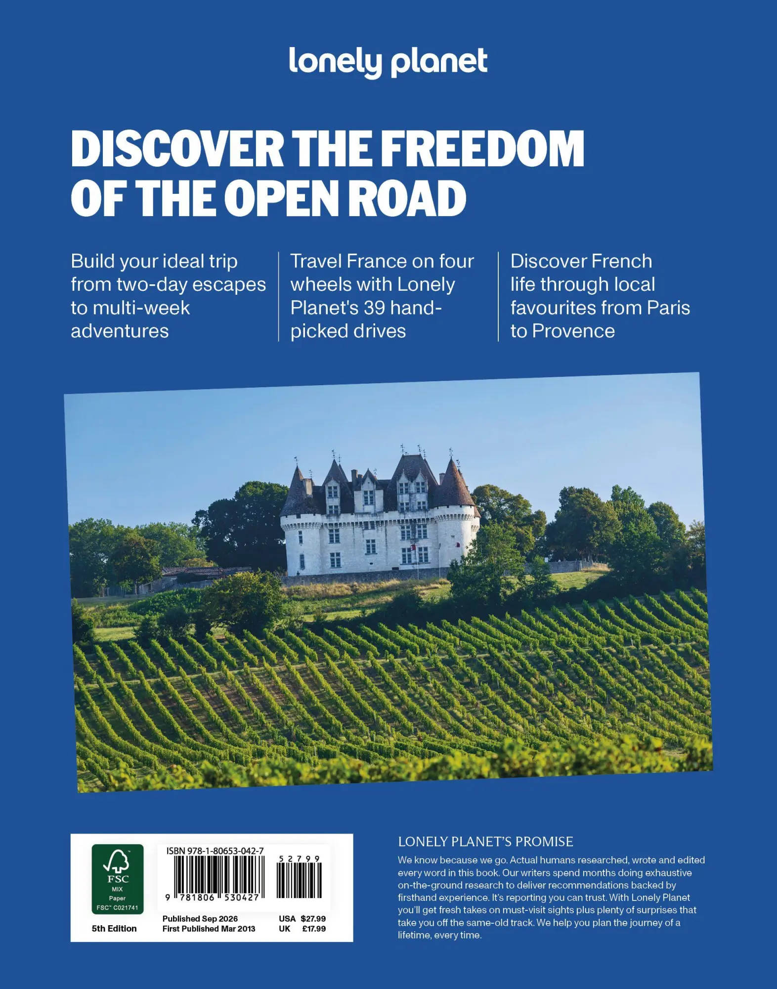 Bild: 9781806530427 | Lonely Planet Best Road Trips France | Anna Richards (u. a.) | Buch