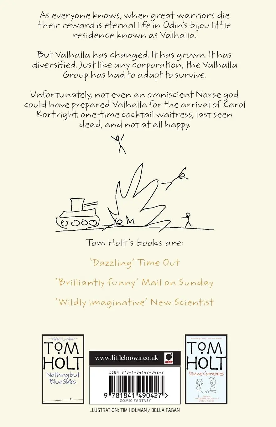 Rückseite: 9781841490427 | Valhalla | Tom Holt | Taschenbuch | Englisch | 2004