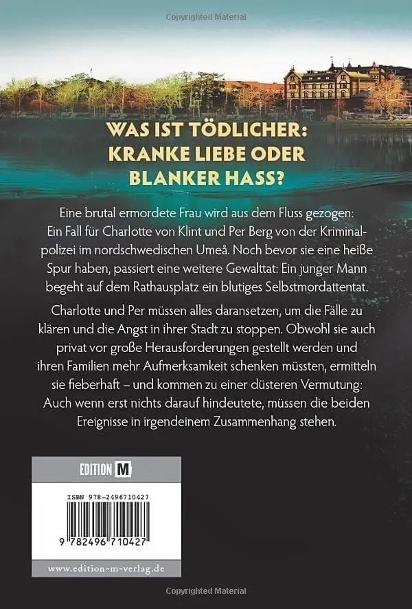 Rückseite: 9782496710427 | Die tote Wassernixe | Anki Edvinsson | Taschenbuch | 476 S. | Deutsch