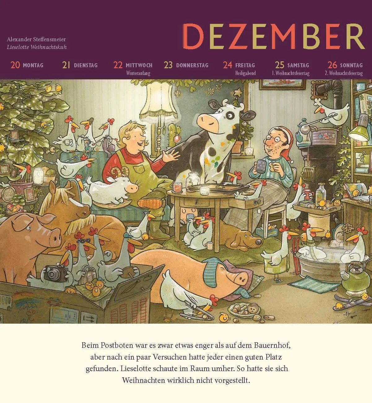 Bild: 9783716000427 | Arche Kinder Kalender 2027 | Kristina Kreuzer (u. a.) | Kalender