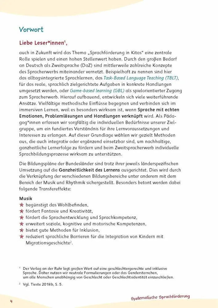 Bild: 9783834670427 | Systematische Sprachförderung für Kinder - mit Deutsch als...