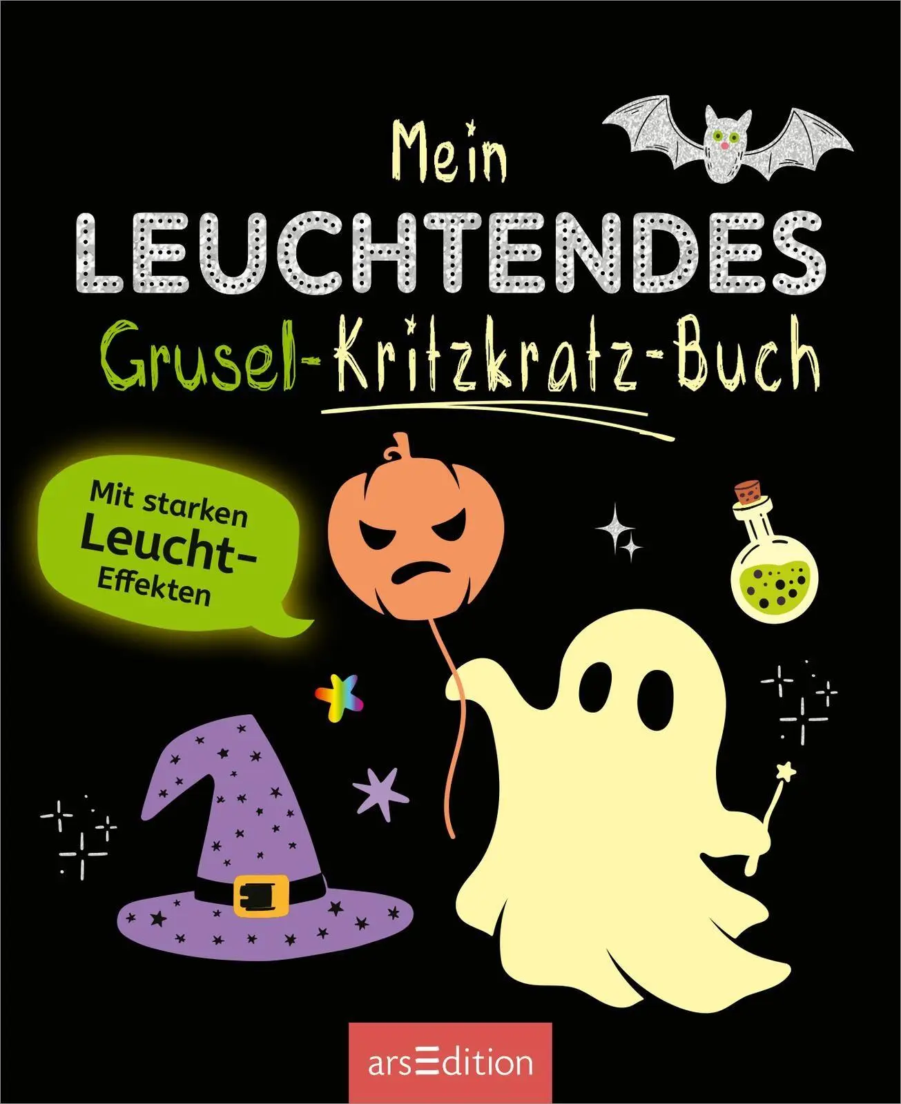 Bild: 9783845870427 | Mein leuchtendes Grusel-Kritzkratz-Buch | Mit starken Leucht-Effekten