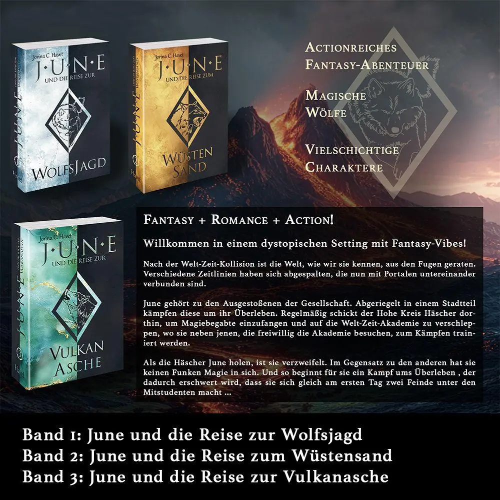 Bild: 9783964810427 | June und die Reise zur Vulkanasche | Jorina C. Havet | Taschenbuch