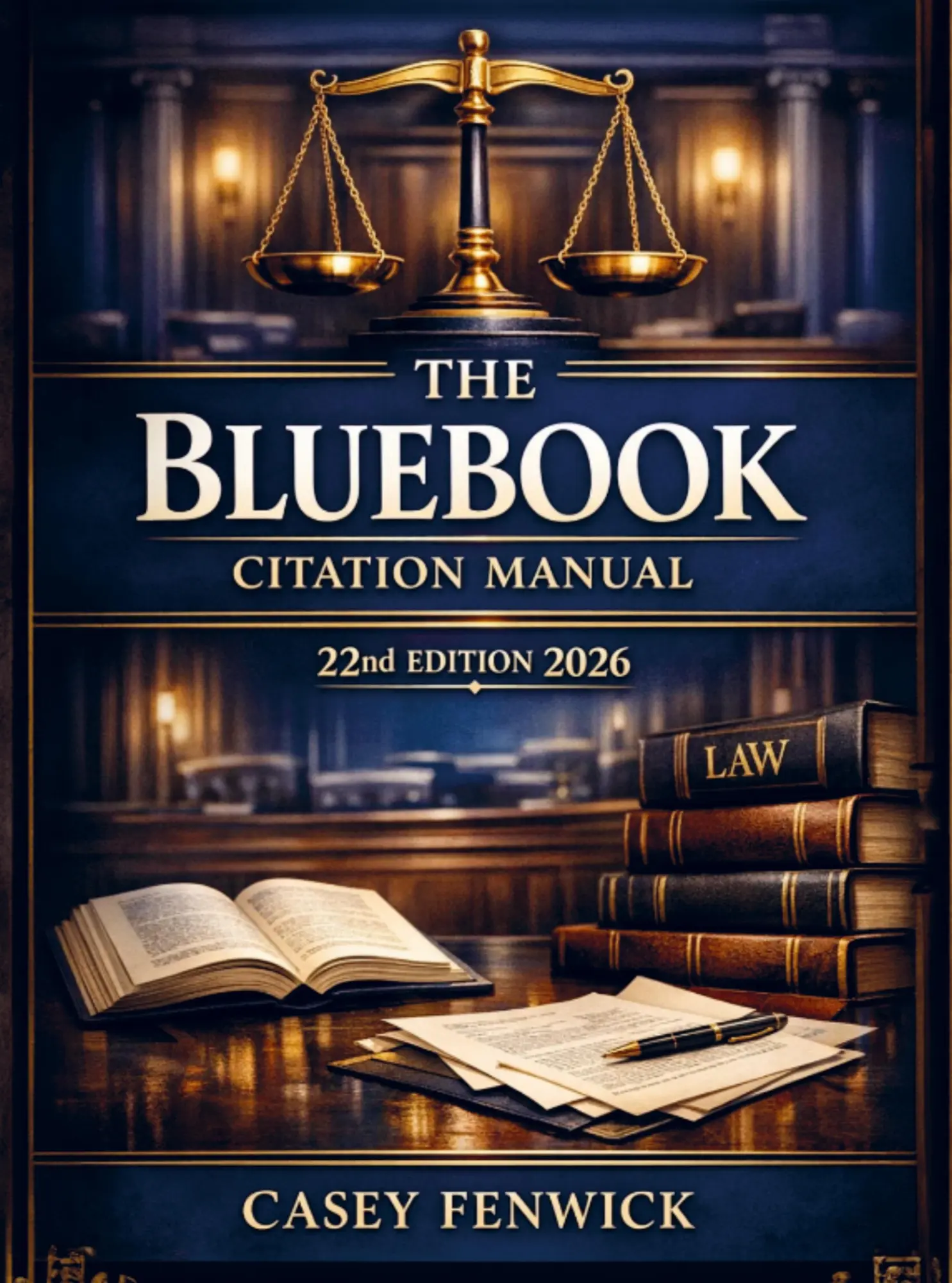 Cover: 9789403870427 | The Bluebook Citation Manual 22nd Edition 2026 | Casey Fenwick | Buch