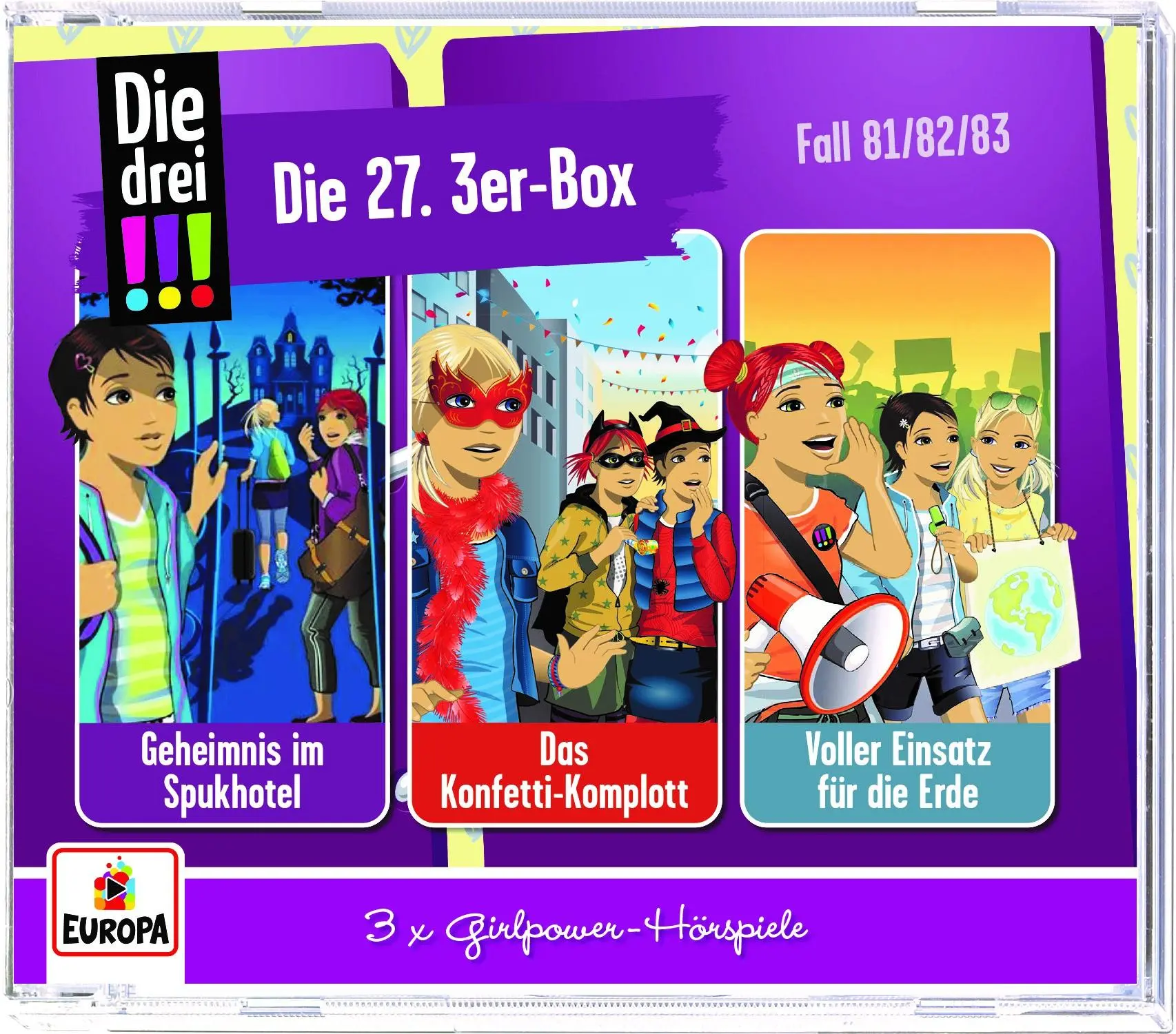Cover: 198028400527 | Die drei !!! 3er Box - Folgen 81-83 (3 Audio-CDs) | Audio-CD | Deutsch