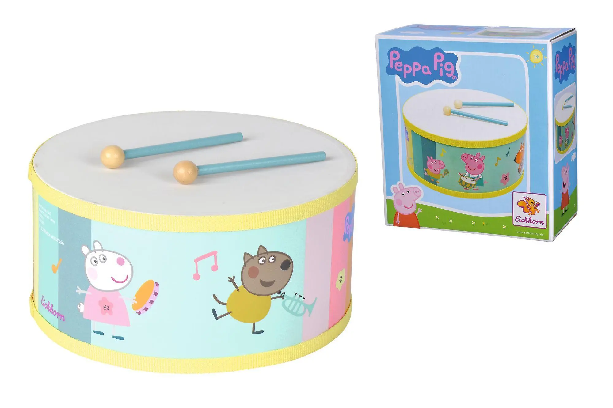 Cover: 4003046010527 | Peppa Pig Trommel 20cm | Spiel | 109265763 | Deutsch | 2023 | Eichhorn
