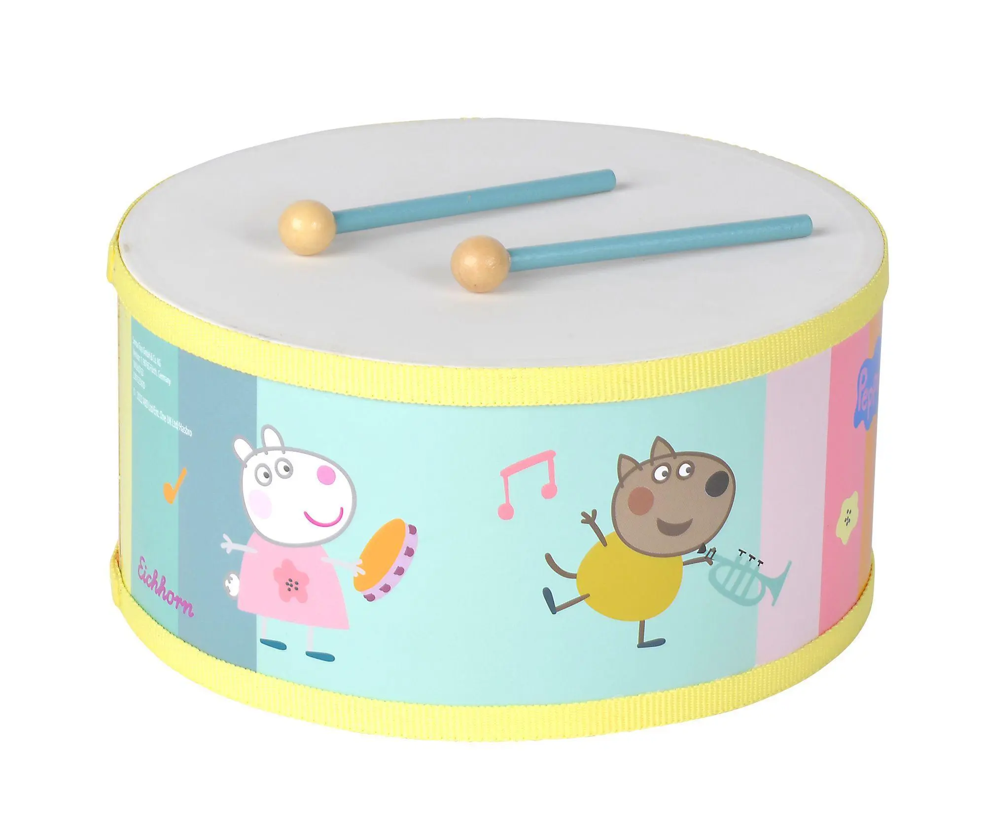 Bild: 4003046010527 | Peppa Pig Trommel 20cm | Spiel | 109265763 | Deutsch | 2023 | Eichhorn