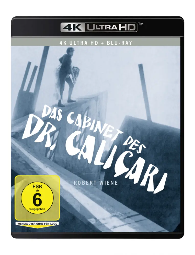 Das Cabinet des Dr. Caligari 4K,1 UHD-Blu-ray + 1 Blu-ray