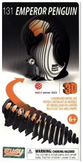 Cover: 9421036940527 | EUGY - 3D Bastelset Kaiserpinguin | Kit (Bastelset) | 2025 | EUGY