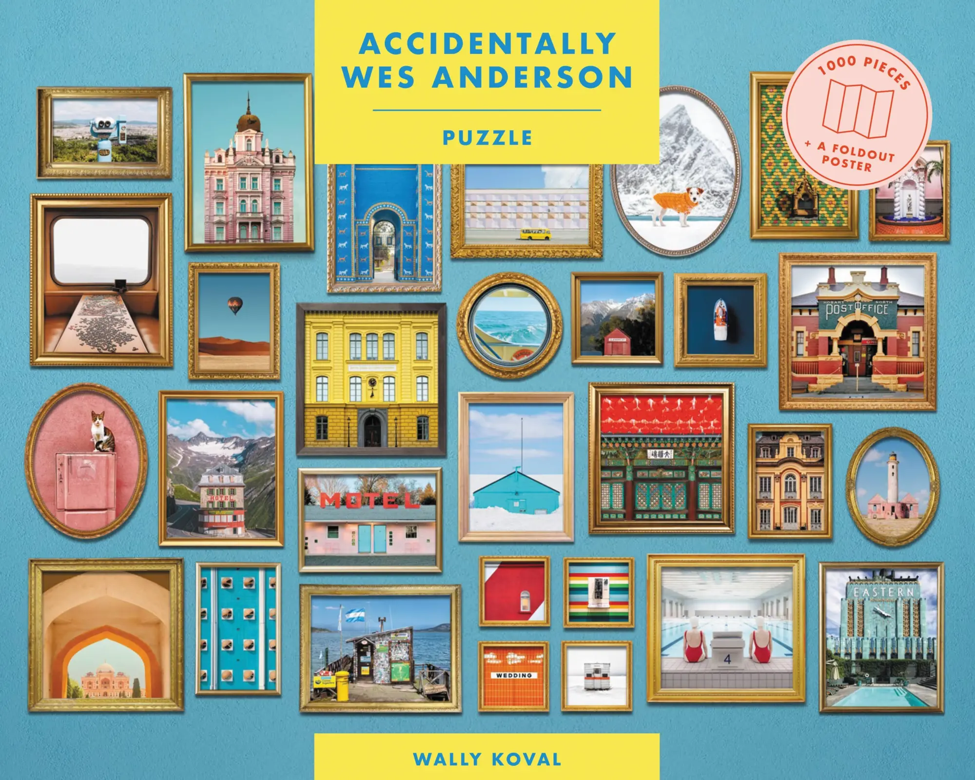 Cover: 9780316570527 | Accidentally Wes Anderson Puzzle | 1000 Piece Puzzle | Wally Koval