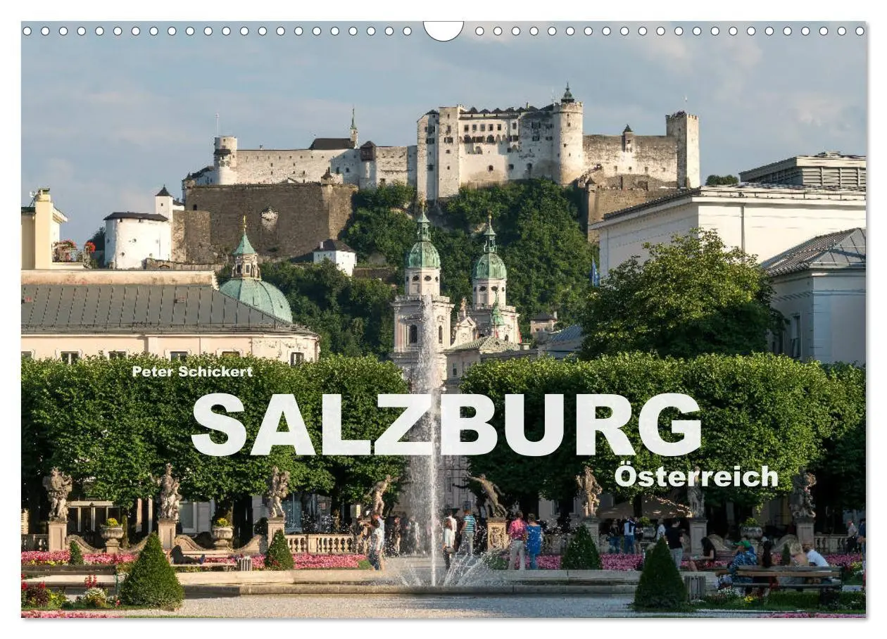 Cover: 9783457850527 | Salzburg - Österreich (Wandkalender 2026 DIN A3 quer), CALVENDO...