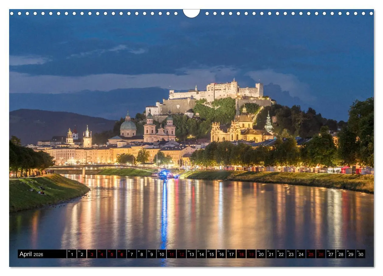 Bild: 9783457850527 | Salzburg - Österreich (Wandkalender 2026 DIN A3 quer), CALVENDO...