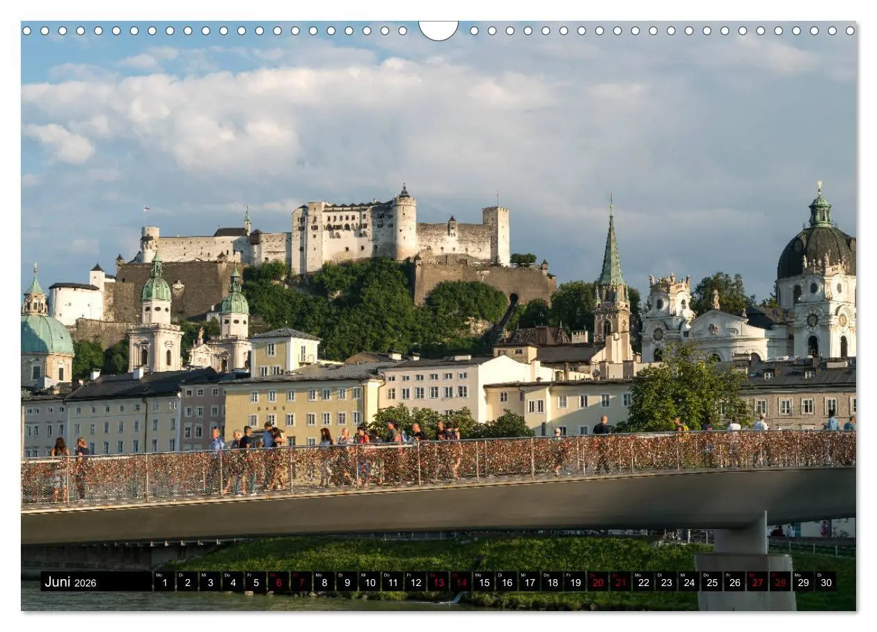 Bild: 9783457850527 | Salzburg - Österreich (Wandkalender 2026 DIN A3 quer), CALVENDO...