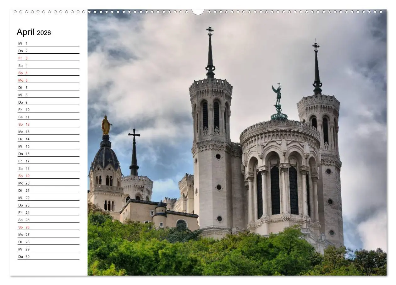 Bild: 9783516010527 | Frankreichs große Städte - Lyon (hochwertiger Premium Wandkalender...