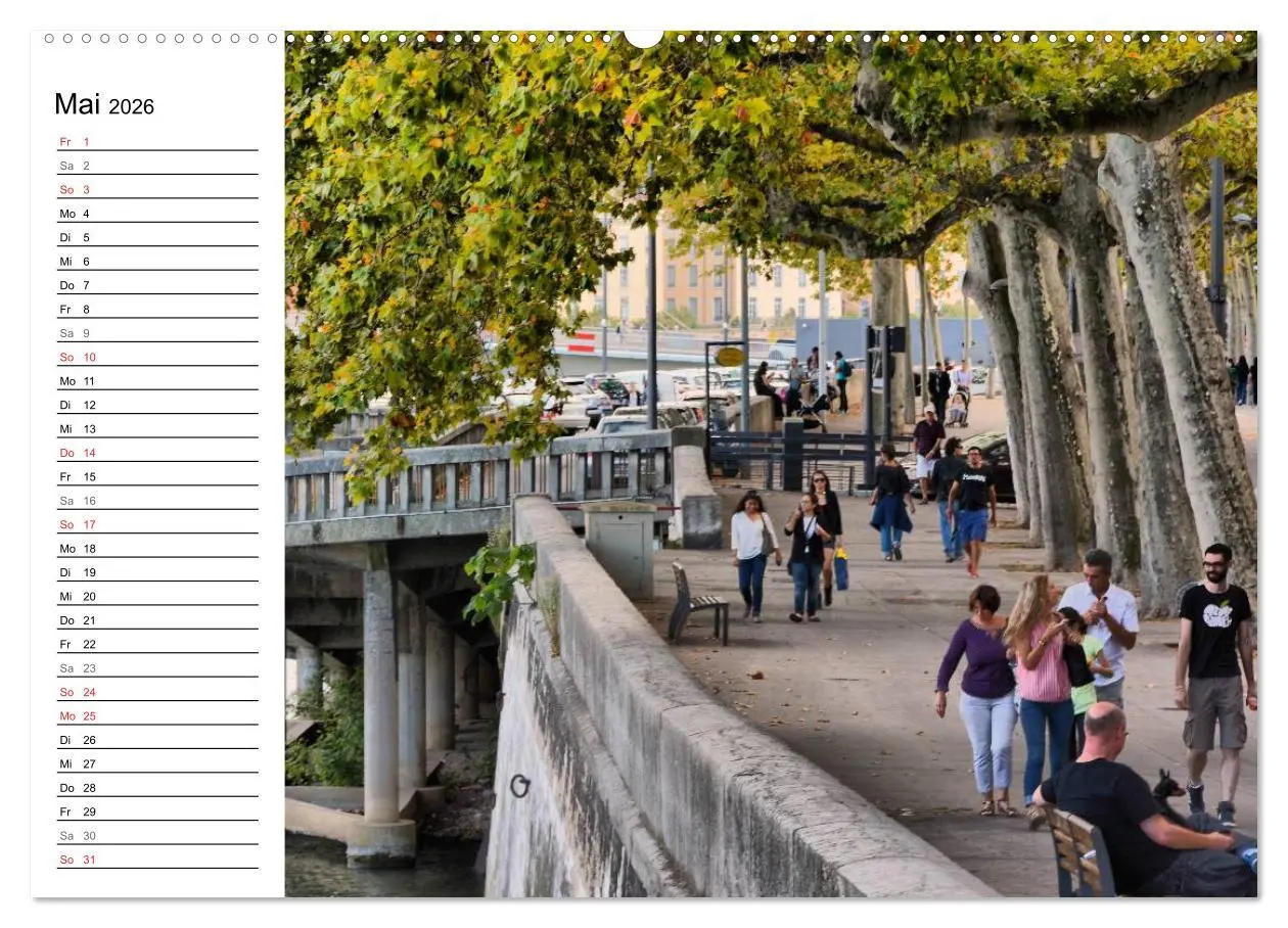 Bild: 9783516010527 | Frankreichs große Städte - Lyon (hochwertiger Premium Wandkalender...