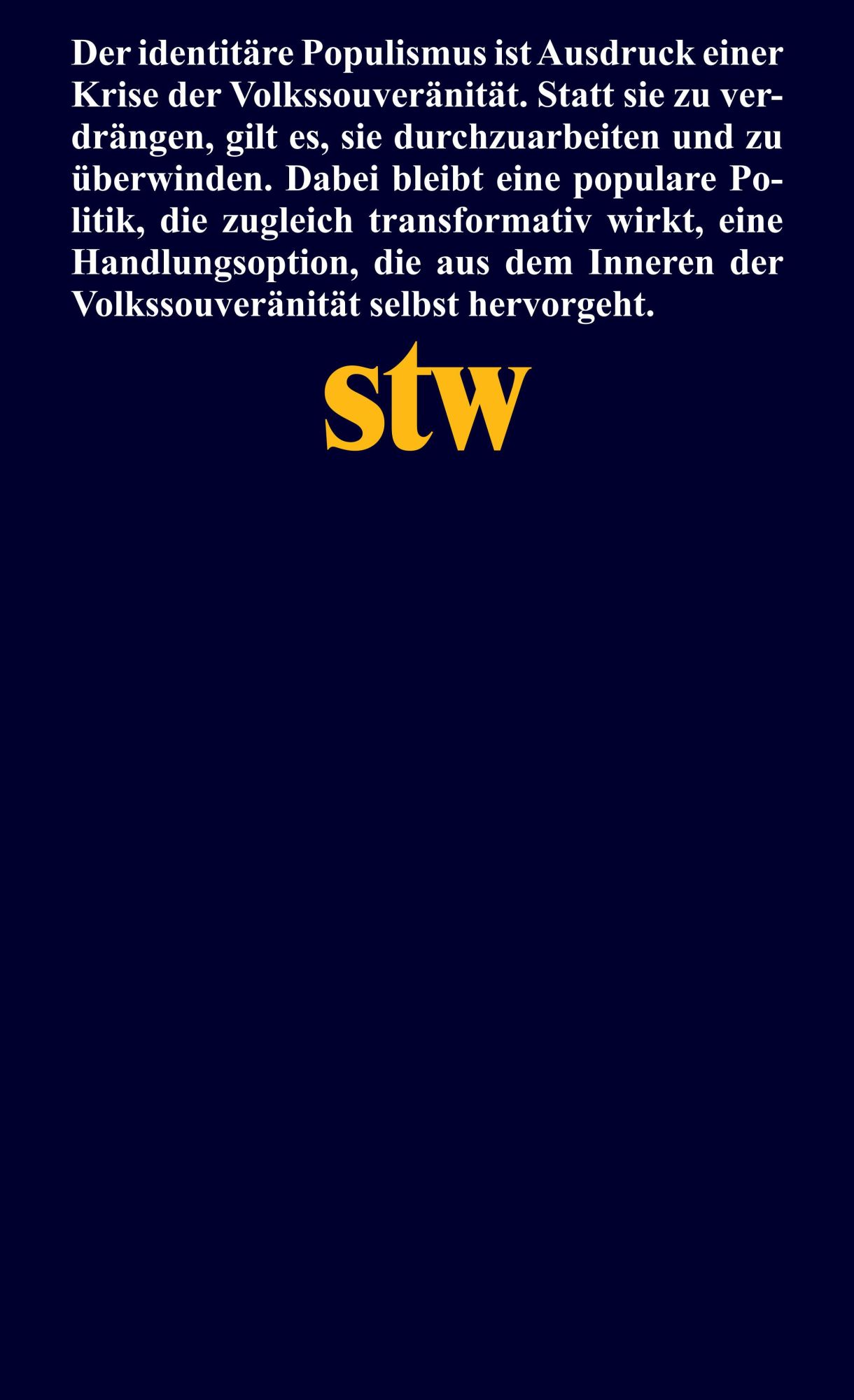 Rückseite: 9783518300527 | Volk und Elite | Kolja Möller | Taschenbuch | 375 S. | Deutsch | 2024