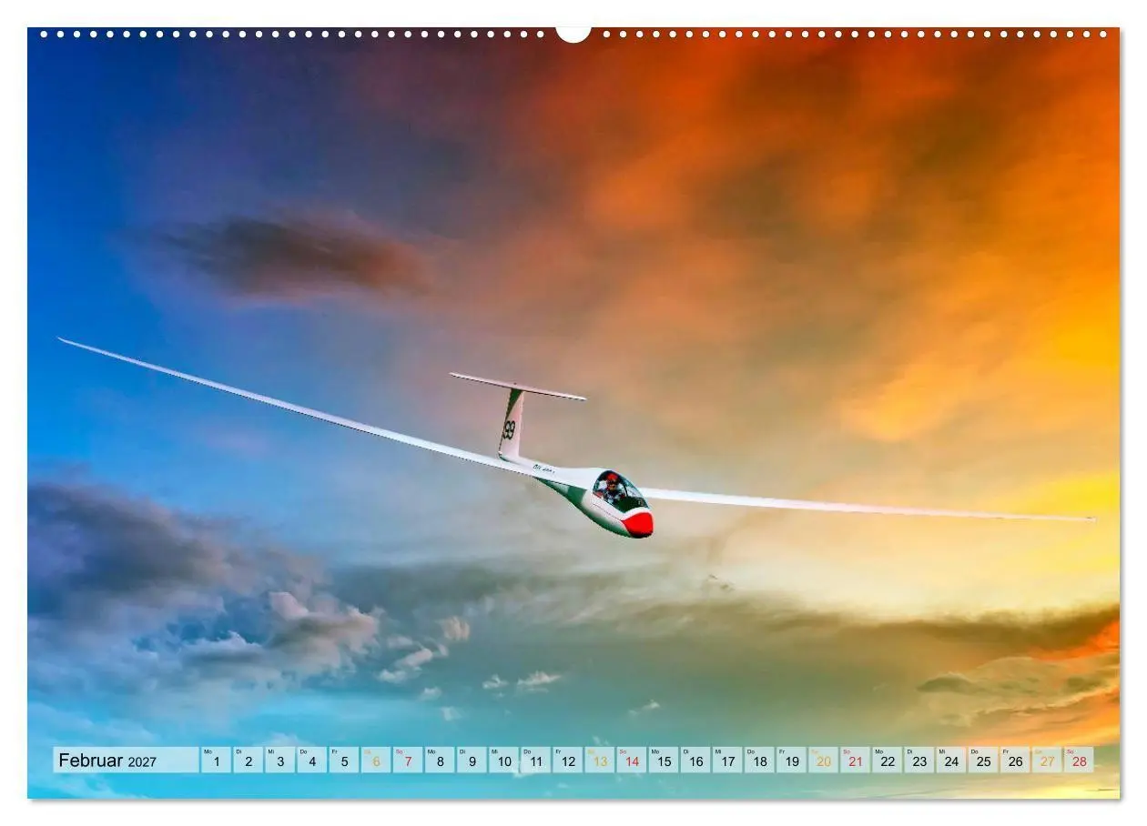 Bild: 9783569580527 | Segelflug, ein Stück Freiheit (hochwertiger Premium Wandkalender...