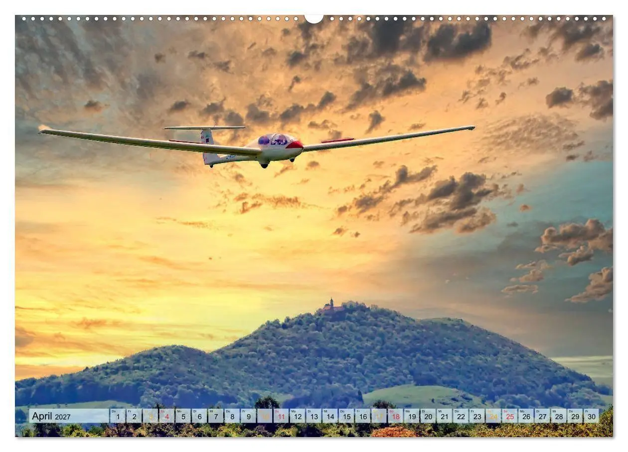 Bild: 9783569580527 | Segelflug, ein Stück Freiheit (hochwertiger Premium Wandkalender...