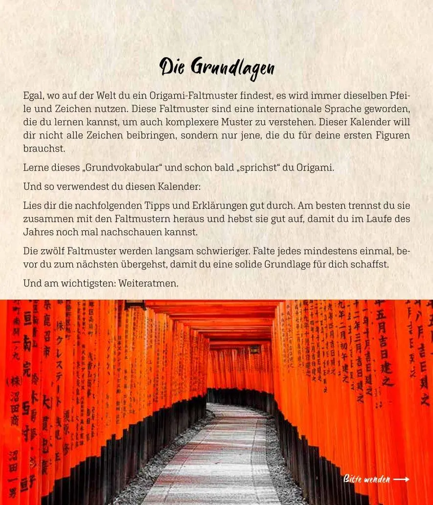 Bild: 9783690190527 | Origami-Wochenkalender 2026 | Kalender | 64 S. | Deutsch | 2026