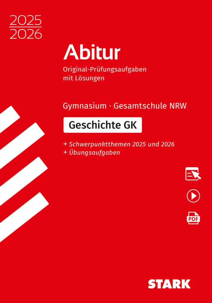 Cover: 9783849060527 | STARK Geschichte GK - Abitur 2025/2026 NRW - Prüfungsvorbereitung
