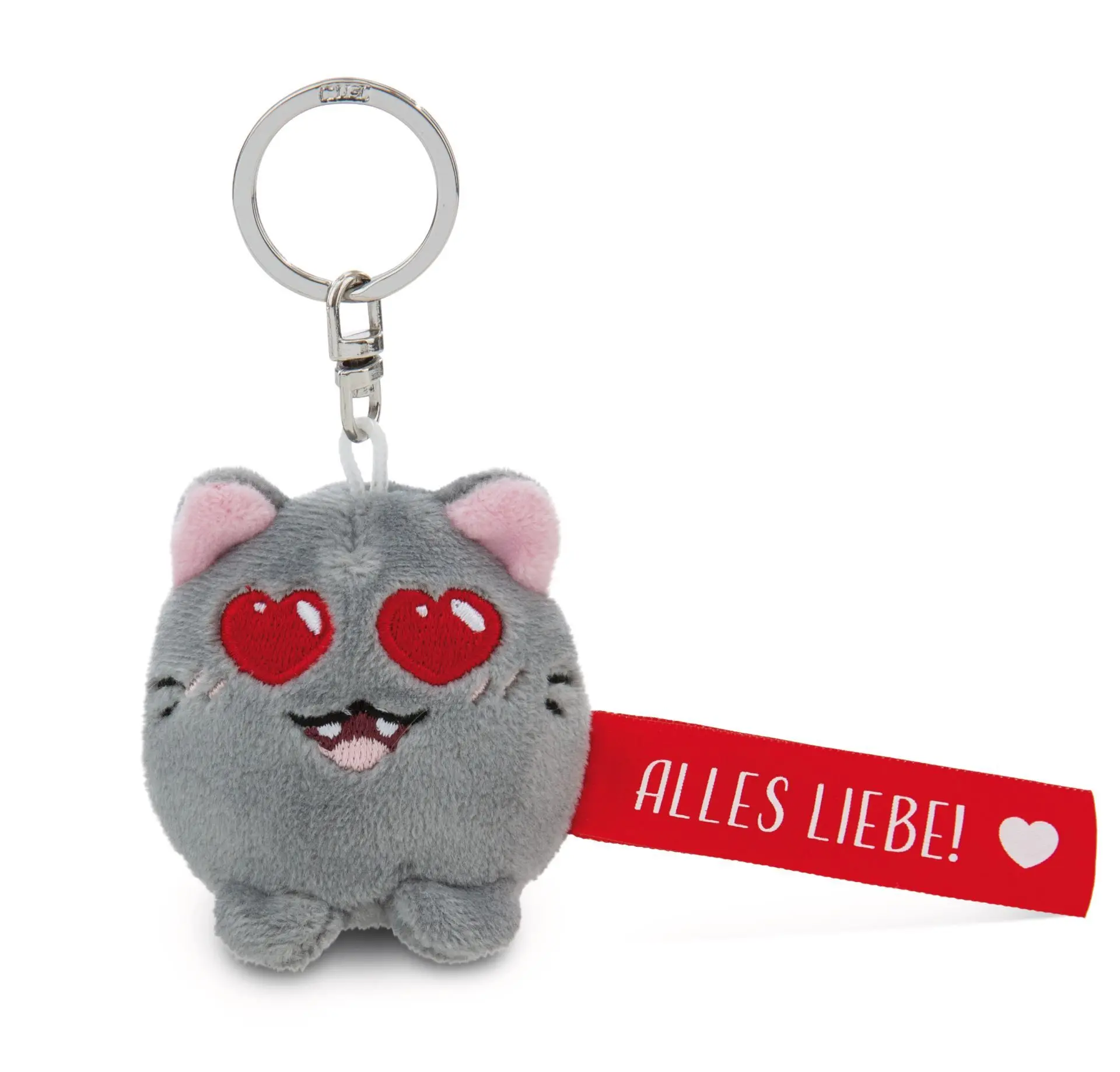Cover: 4012390620627 | Nici 62062 Schlüsselanhänger Katze Alles Liebe! rot 5cm an | 62062