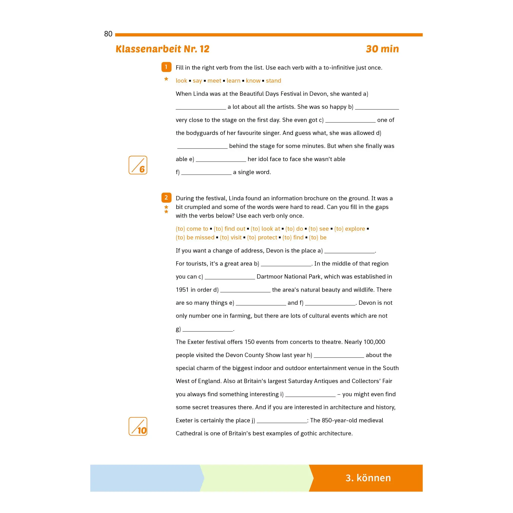 Bild: 9783070030627 | Fit für die Klassenarbeit - Gymnasium. Englisch 7 | Taschenbuch | 2026