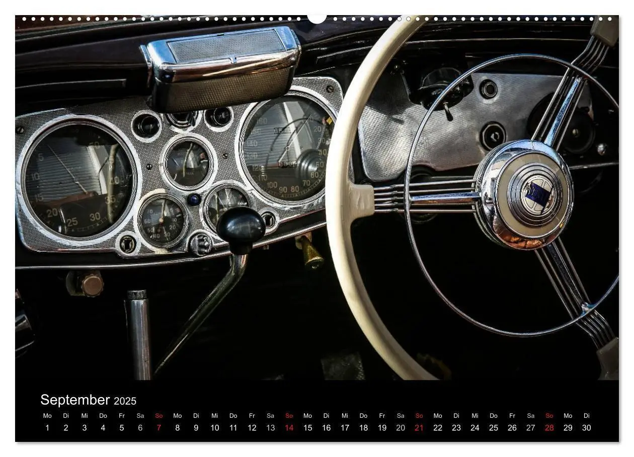 Bild: 9783435820627 | Oldtimer inside (Wandkalender 2025 DIN A2 quer), CALVENDO...