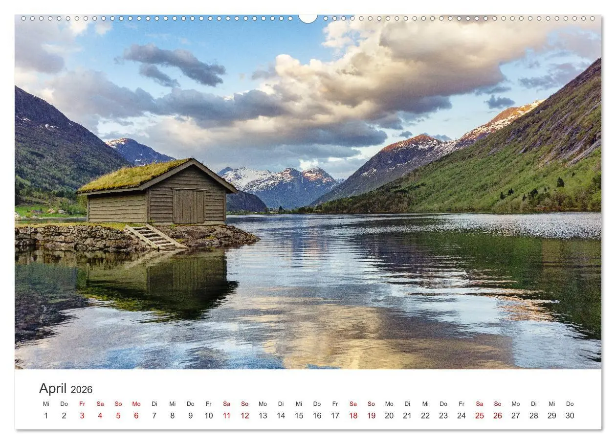 Bild: 9783457600627 | Norwegen - Das wunderschöne Land im Norden. (Wandkalender 2026 DIN...