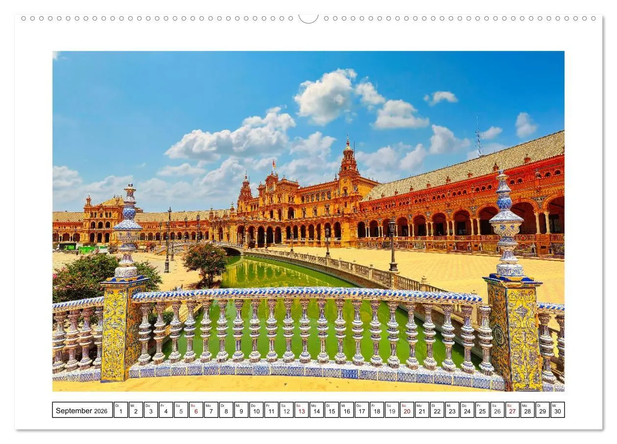 Bild: 9783457910627 | Andalucía - Buenos Días (Wandkalender 2026 DIN A2 quer), CALVENDO...
