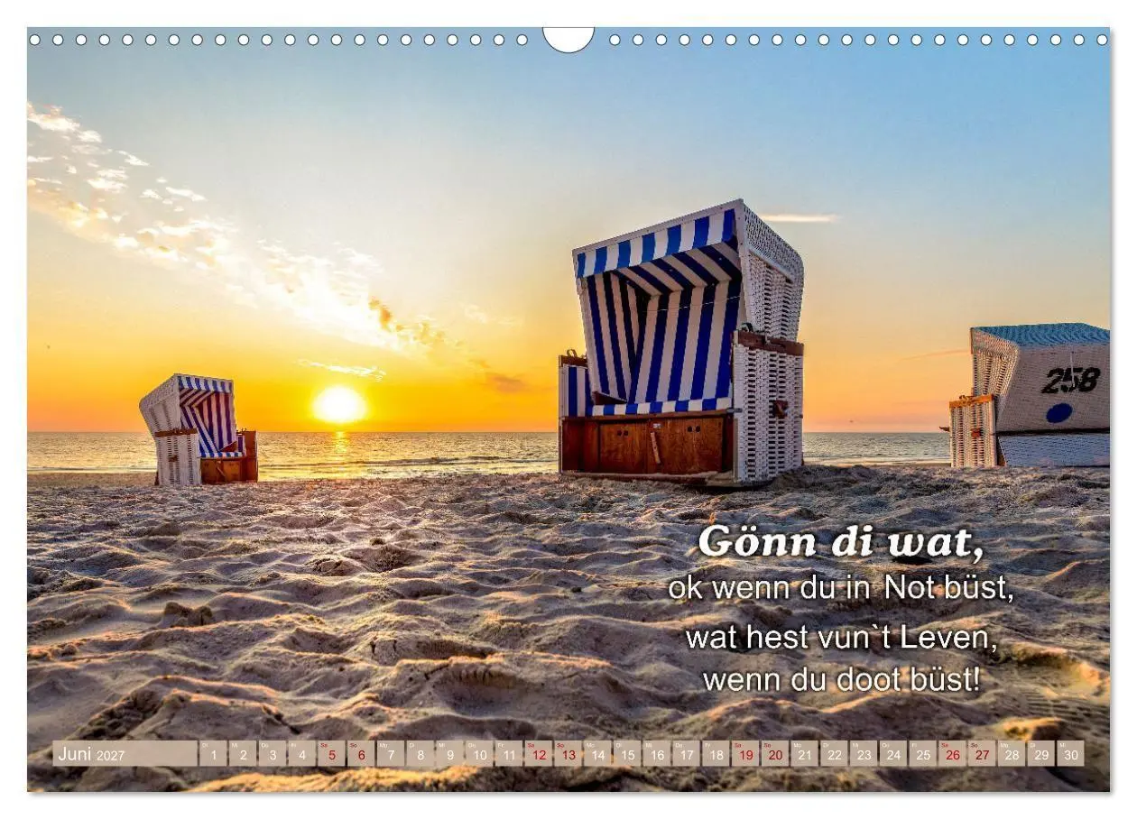 Bild: 9783569330627 | De Sprökje Kalenner "We proten platt" (Wandkalender 2027 DIN A3...