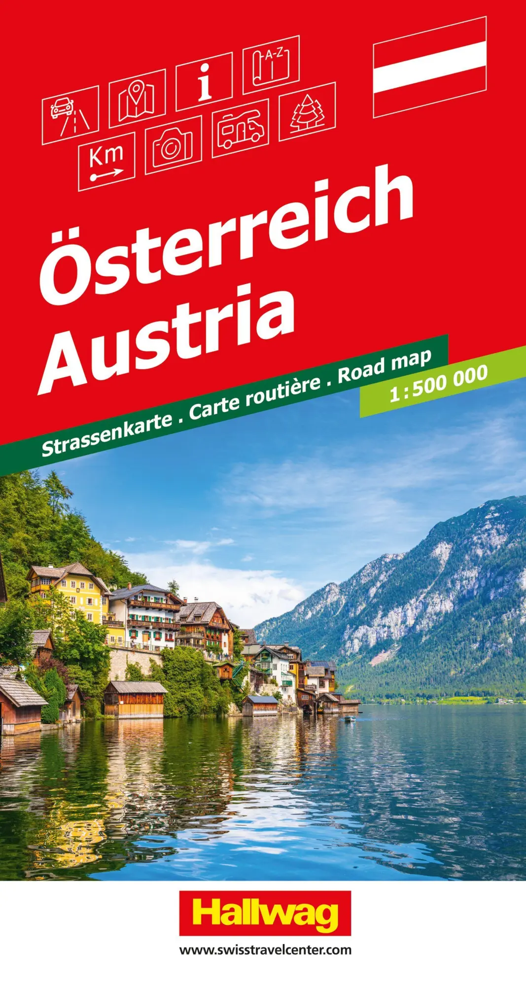 Cover: 9783828330627 | Hallwag Strassenkarte Österreich 1:500.000 | (Land-)Karte | Deutsch