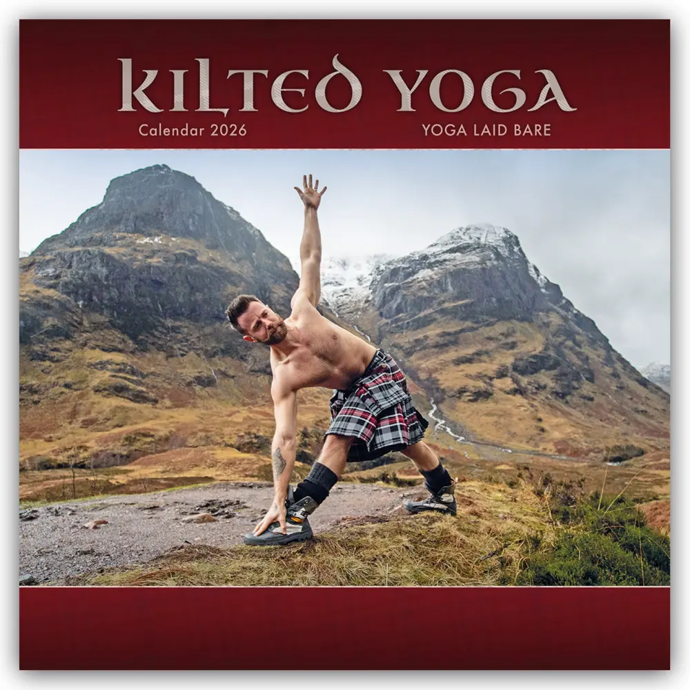 Cover: 9781529850727 | Kilted Yoga 2026 - Wand-Kalender | Carousel | Kalender | 14 S. | 2026