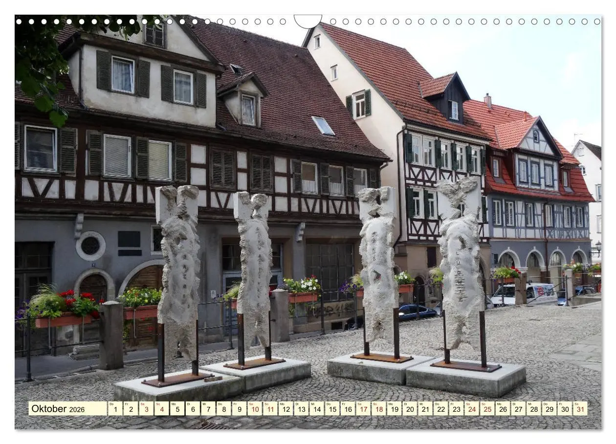 Bild: 9783457900727 | Unterwegs in Schorndorf (Wandkalender 2026 DIN A3 quer), CALVENDO...