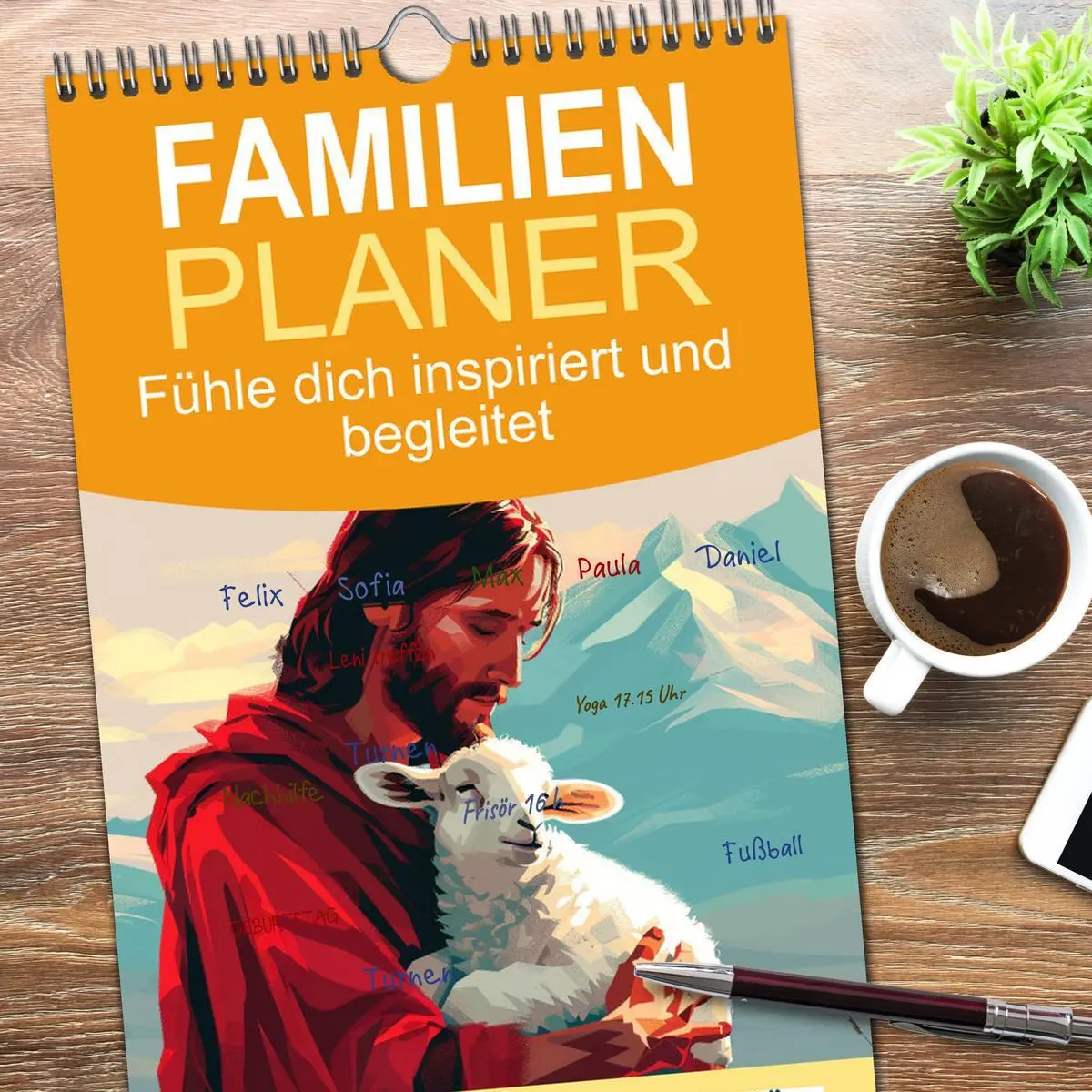 Bild: 9783516610727 | Familienplaner 2026 - Fühle dich inspiriert und begleitet mit 5...