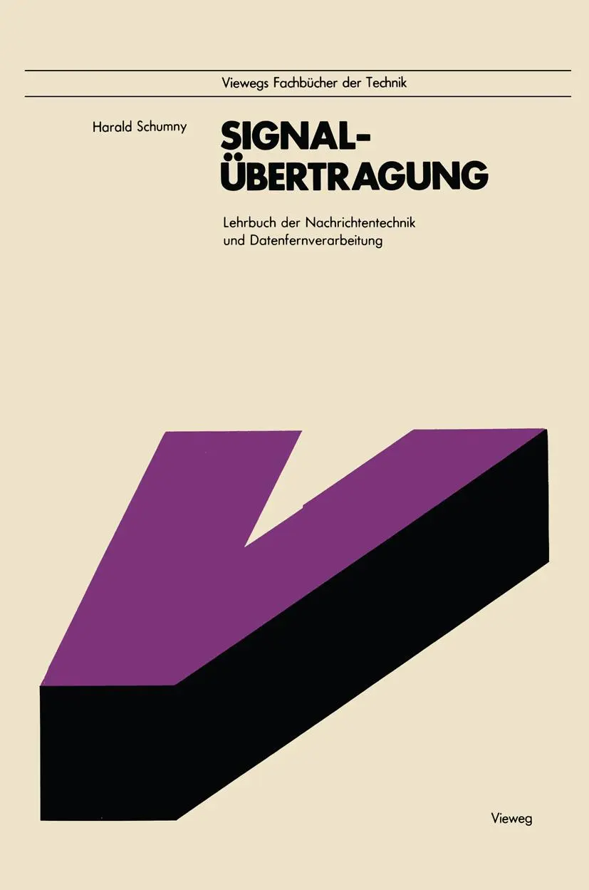 Cover: 9783528040727 | Signalübertragung | Harald Schumny | Taschenbuch | 403 S. | Deutsch