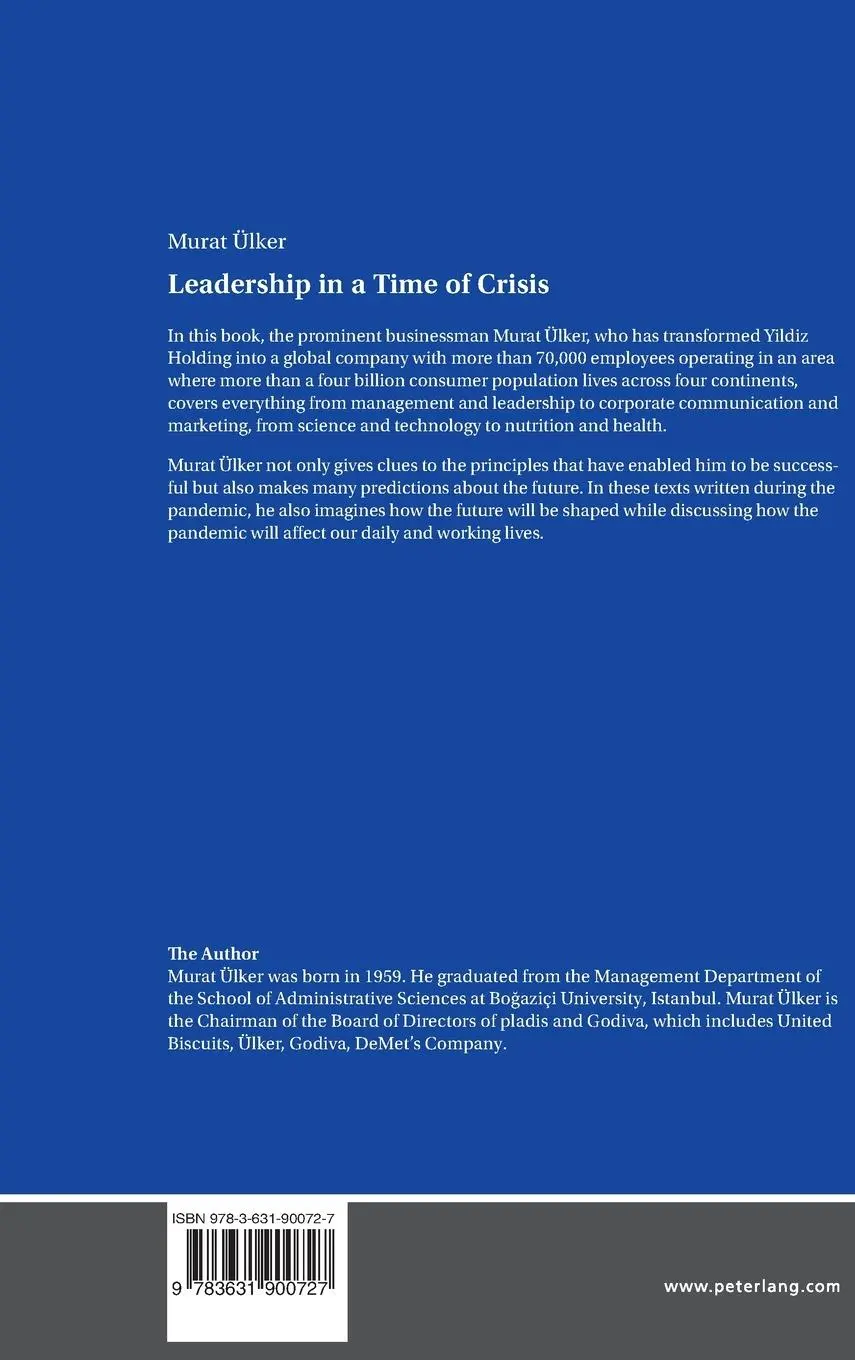 Rückseite: 9783631900727 | Leadership in a Time of Crisis | Simple Explanations of Complex Topics