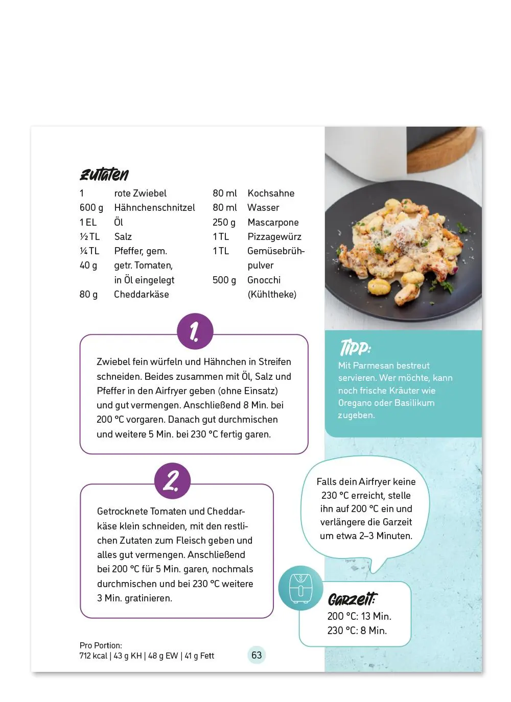 Bild: 9783961810727 | Rezepte für den AIRFRYER | Schnell, einfach, knusprig! | Corinna Wild